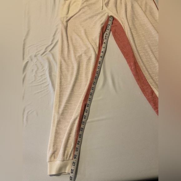 L*space Back At It Pants - size large - NWT (cream/peach) - Picture 5 of 8